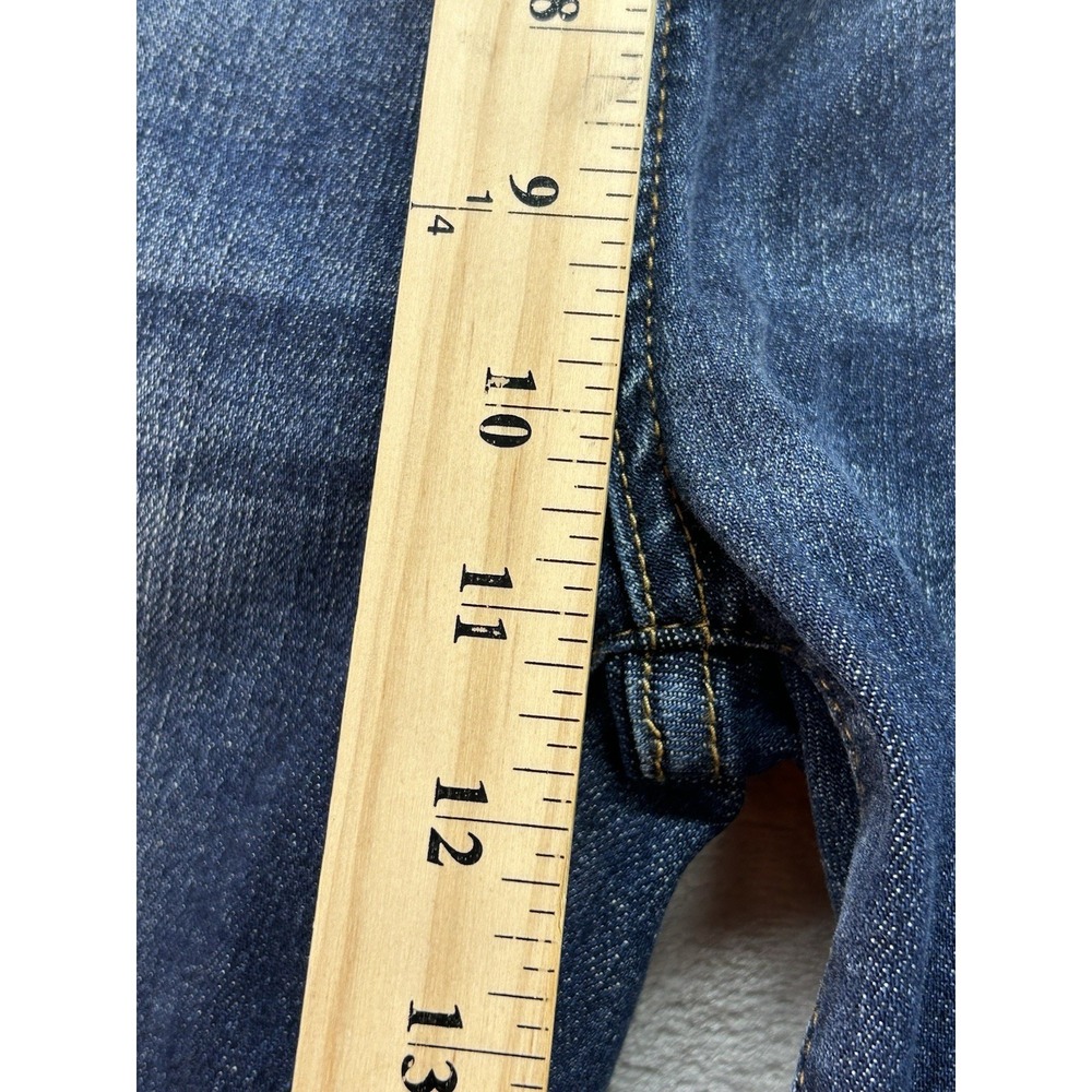 New Judy Blue Jean High Waist Slim Bootcut Womens 11/30x30L Blue Western Cowgirl - Picture 13 of 16